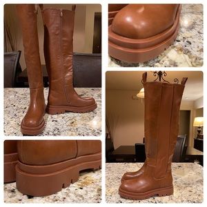 Knee high trendy riding boot